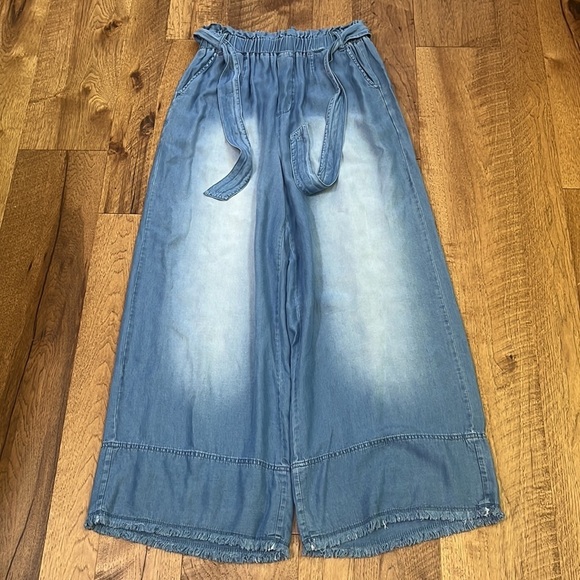 Zenana Woman’s Wide Leg Soft Pants Size L - Picture 2 of 7